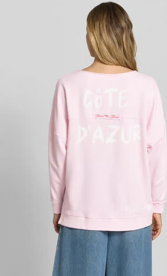 Smith and Soul Oversized sweatshirt met statementprint en rolzoom - Foto 3