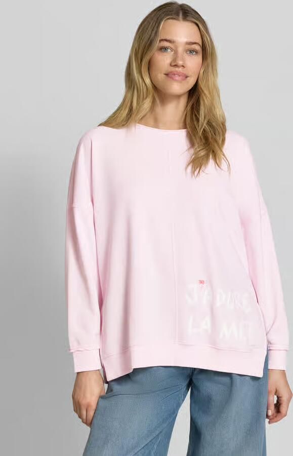 Smith and Soul Oversized sweatshirt met statementprint en rolzoom - Foto 2