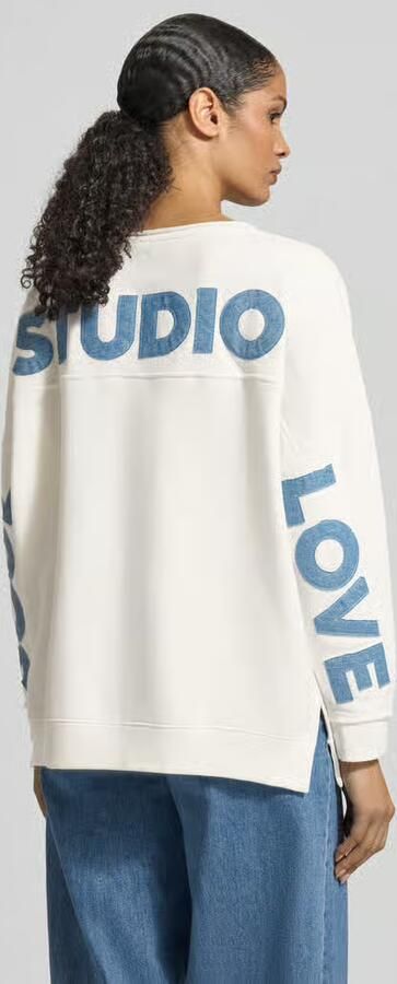 Smith and Soul oversized sweatshirt van katoenmix - Foto 3