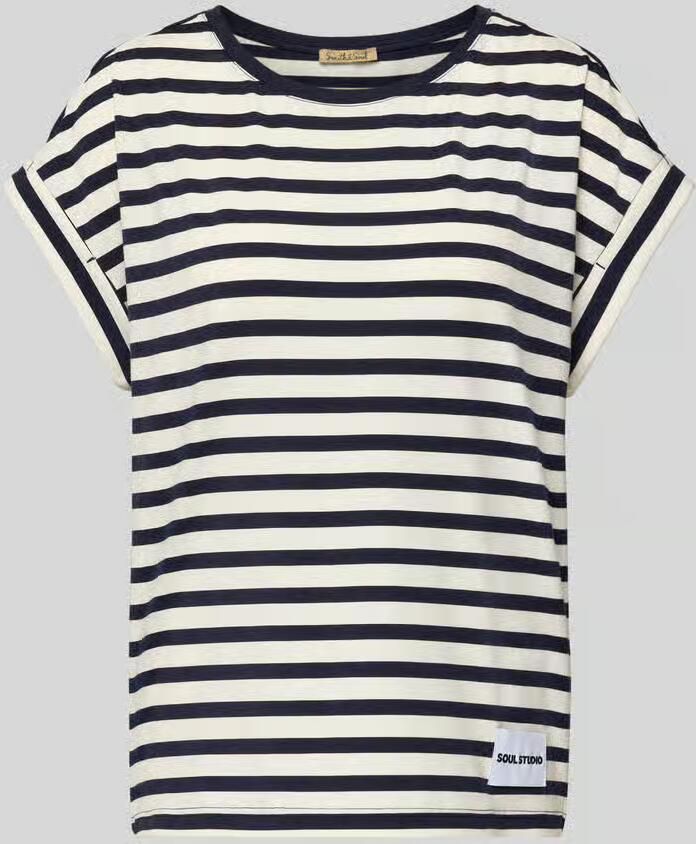 Smith and Soul Oversized T-shirt met labeldetail - Foto 2