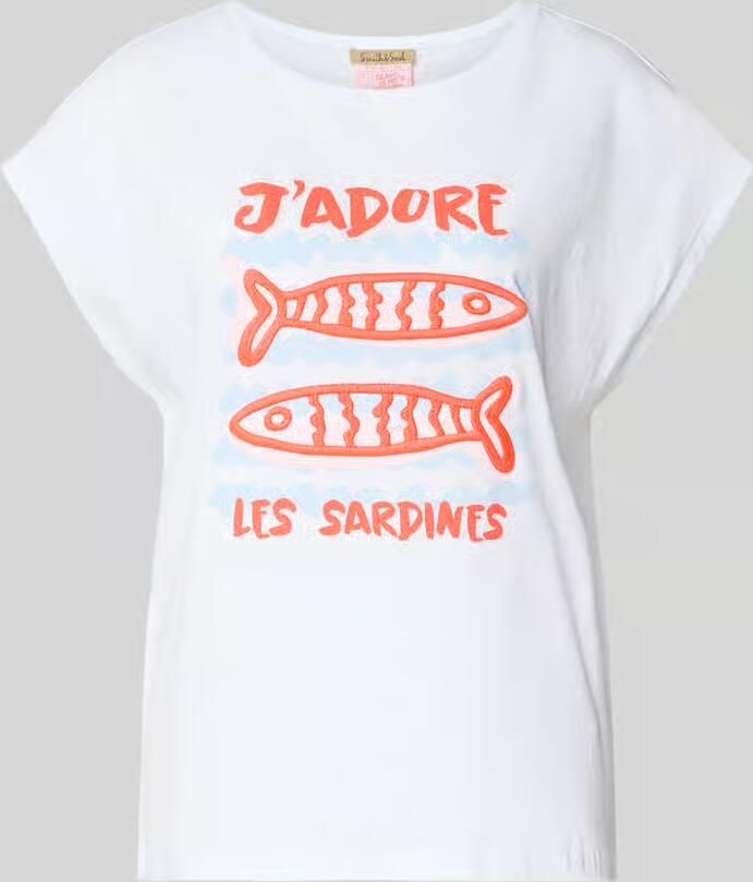 Smith and Soul Oversized T-shirt met motiefprint - Foto 2