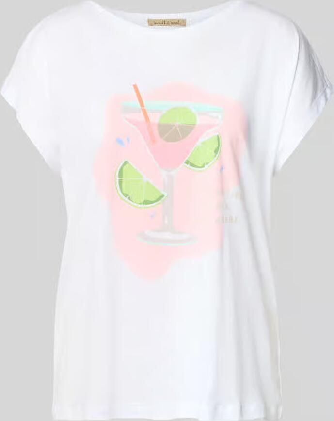 Smith and Soul Oversized T-shirt met motiefprint - Foto 2