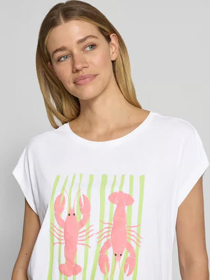 Smith and Soul Oversized T-shirt met motiefprint