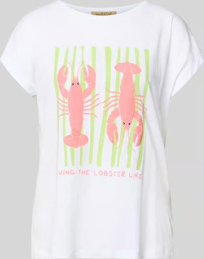 Smith and Soul Oversized T-shirt met motiefprint - Foto 2