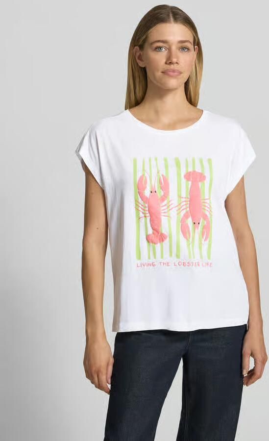 Smith and Soul Oversized T-shirt met motiefprint - Foto 3