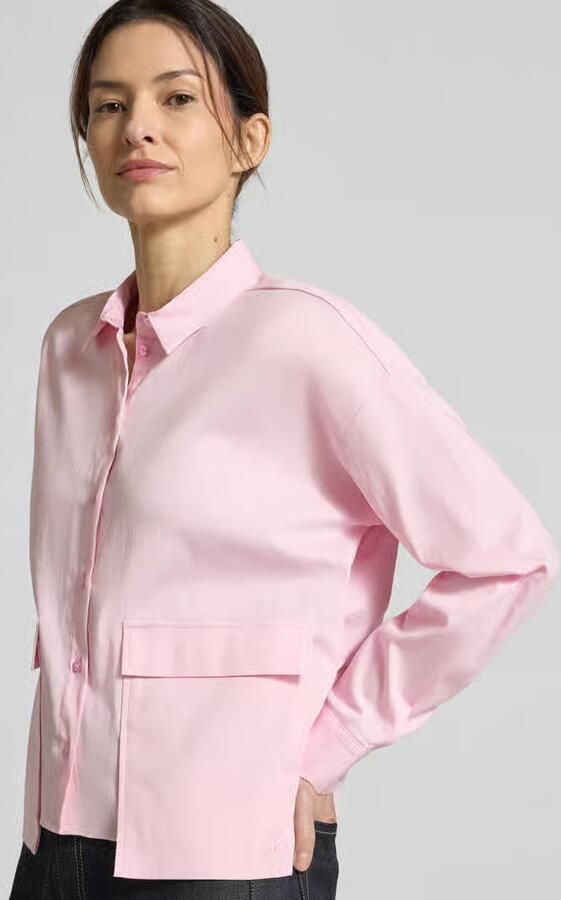 Smith and Soul regular fit blouse met klepzakken