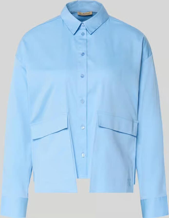 Smith and Soul regular fit blouse met klepzakken - Foto 2