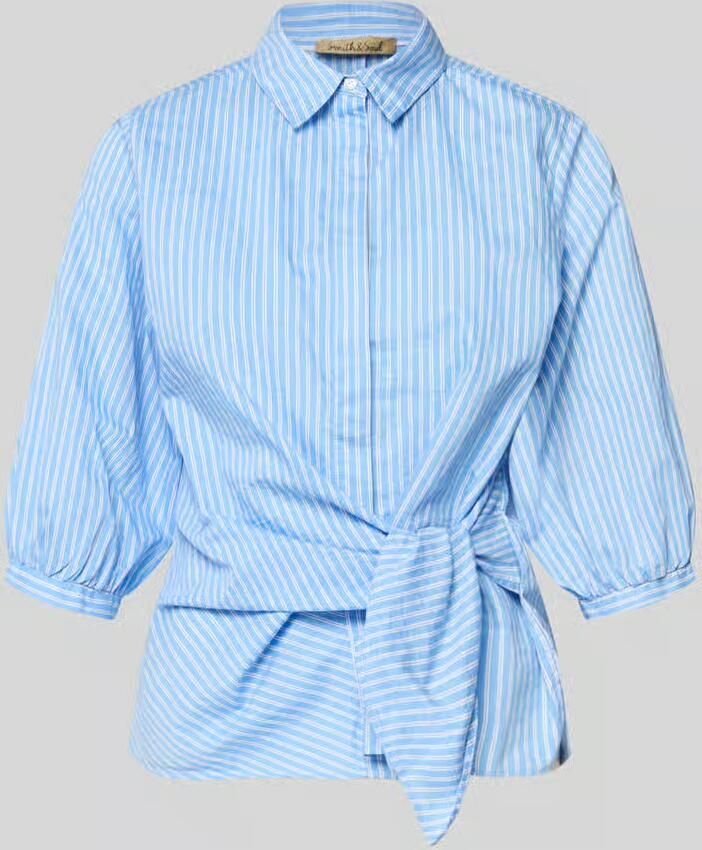 Smith and Soul regular fit blouse met knoopdetail - Foto 2