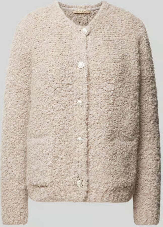 Smith and Soul Regular fit gebreid jack met knoopsluiting - Foto 2