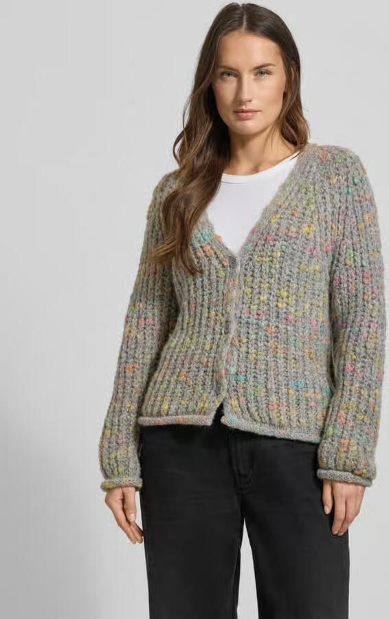Smith and Soul regular fit gebreid jack met wol - Foto 4