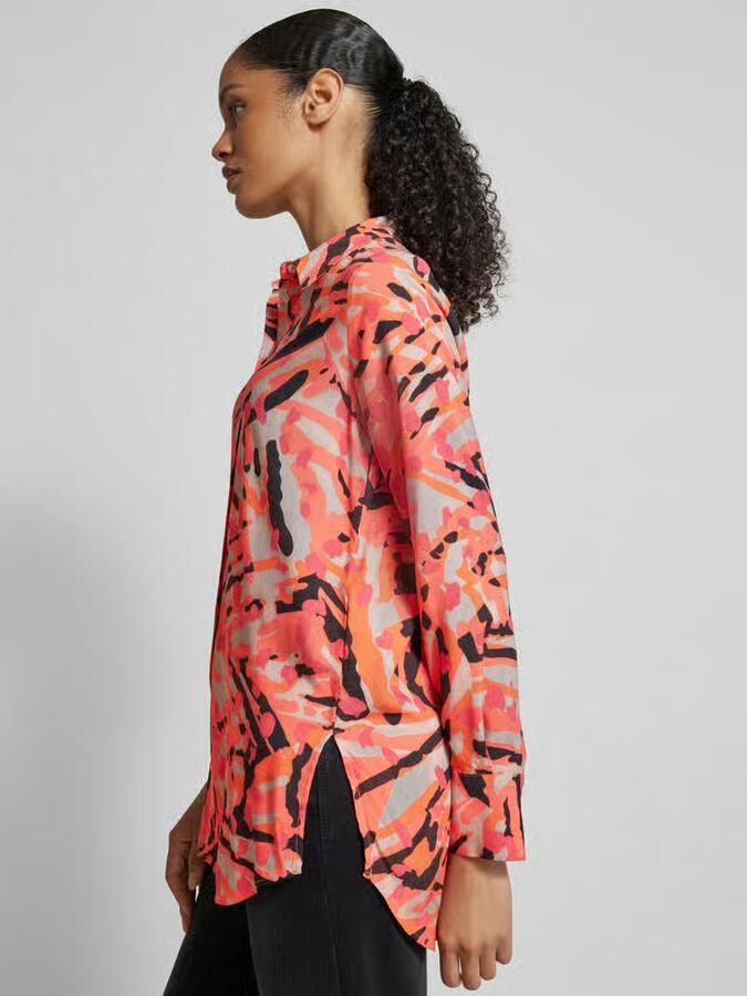 Smith and Soul Regular fit overhemdblouse met manchetten