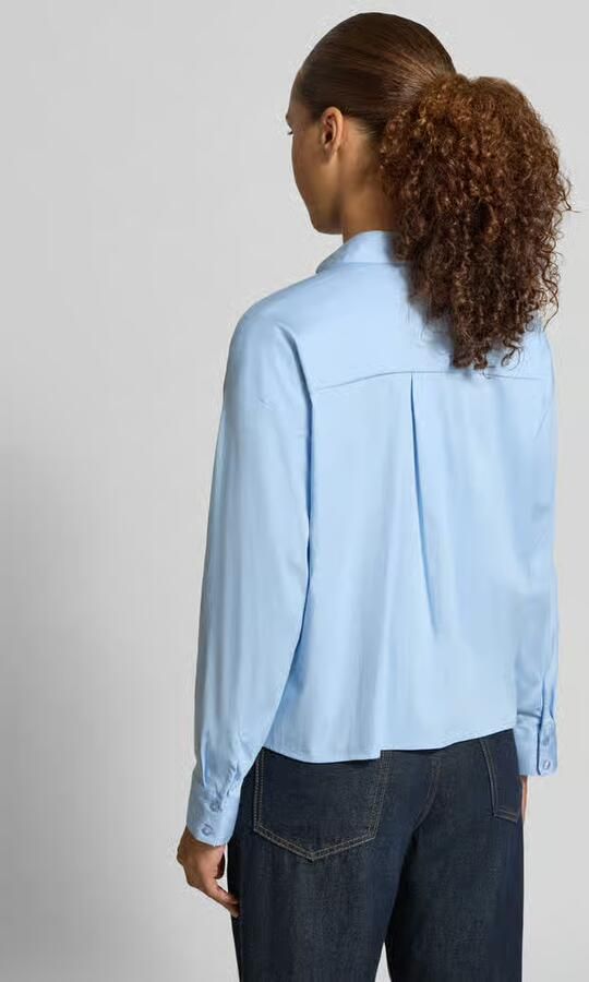 Smith and Soul regular fit overhemdblouse van katoenmix