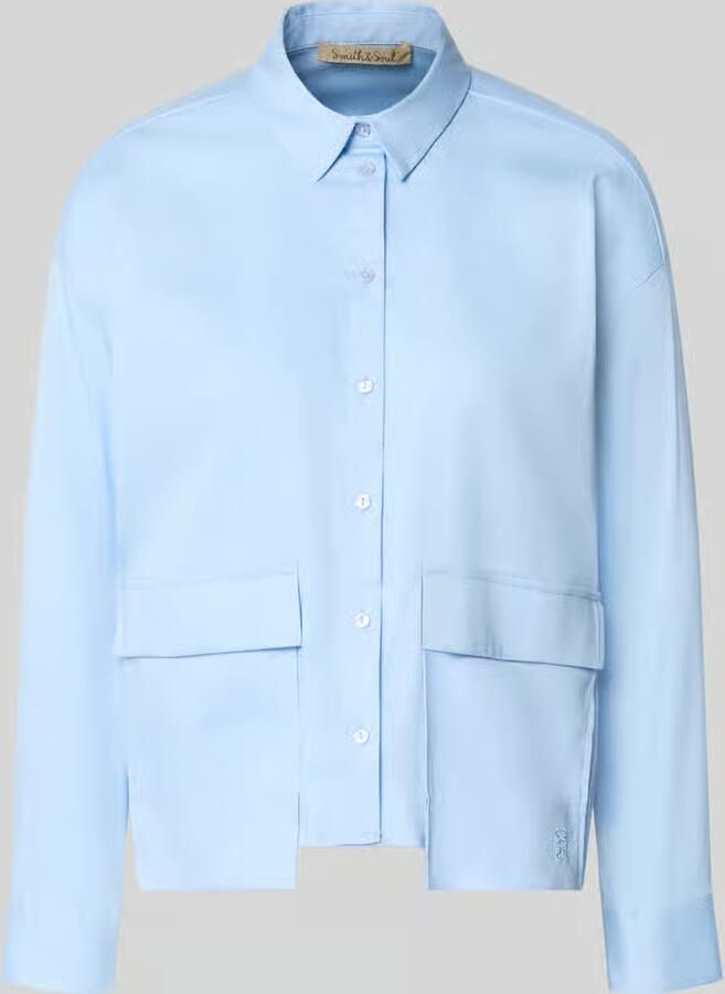 Smith and Soul regular fit overhemdblouse van katoenmix - Foto 2