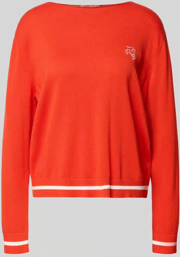 Smith and Soul Regular fit Pullover van viscosemix met kasjmiermix - Foto 2