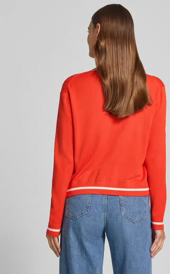 Smith and Soul Regular fit Pullover van viscosemix met kasjmiermix