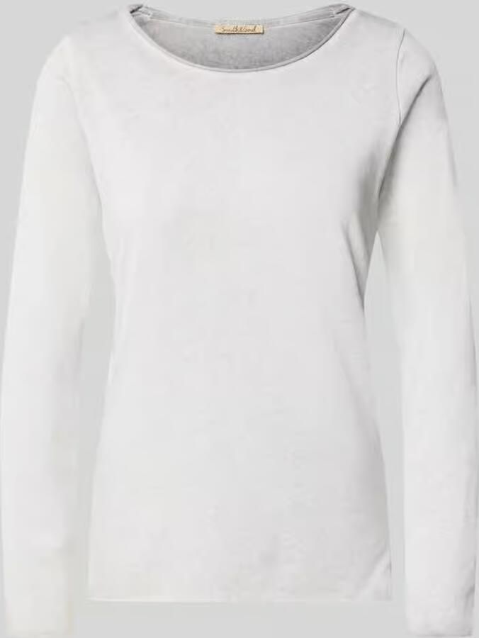 Smith and Soul Regular fit shirt met lange mouwen met structuurpatroon