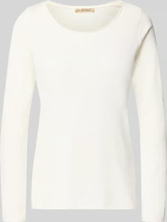 Smith and Soul Regular fit shirt met lange mouwen met structuurpatroon - Foto 2