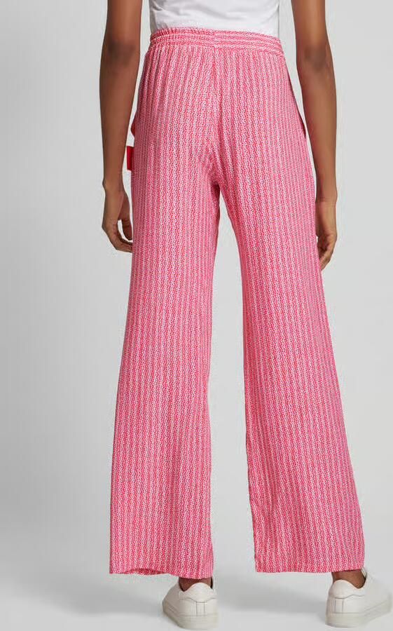 Smith and Soul Regular fit stoffen broek met all-over print