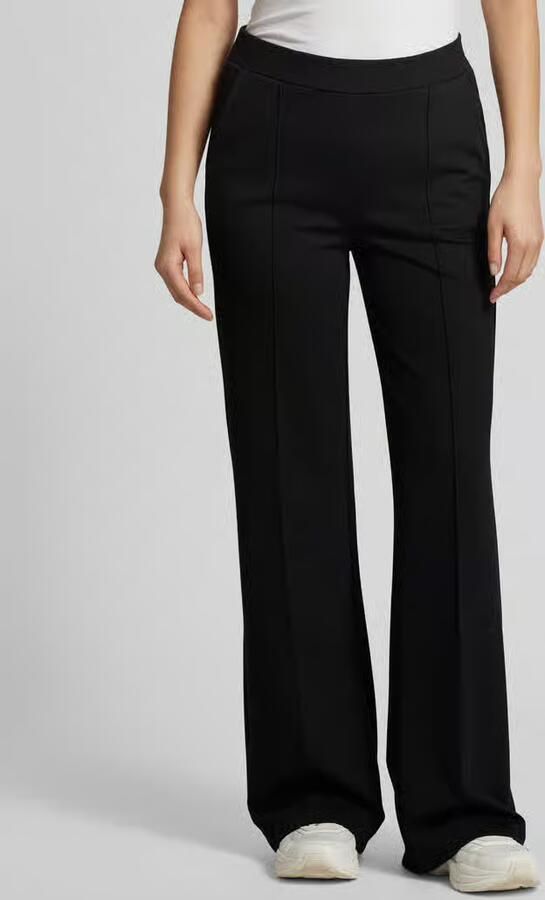 Smith and Soul Regular fit stoffen broek met vaste persplooien - Foto 2