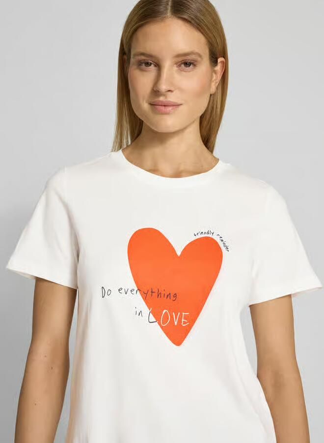 Smith and Soul regular fit T-shirt met motiefprint
