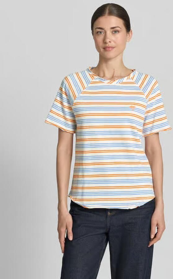 Smith and Soul regular fit T-shirt met stitching - Foto 4