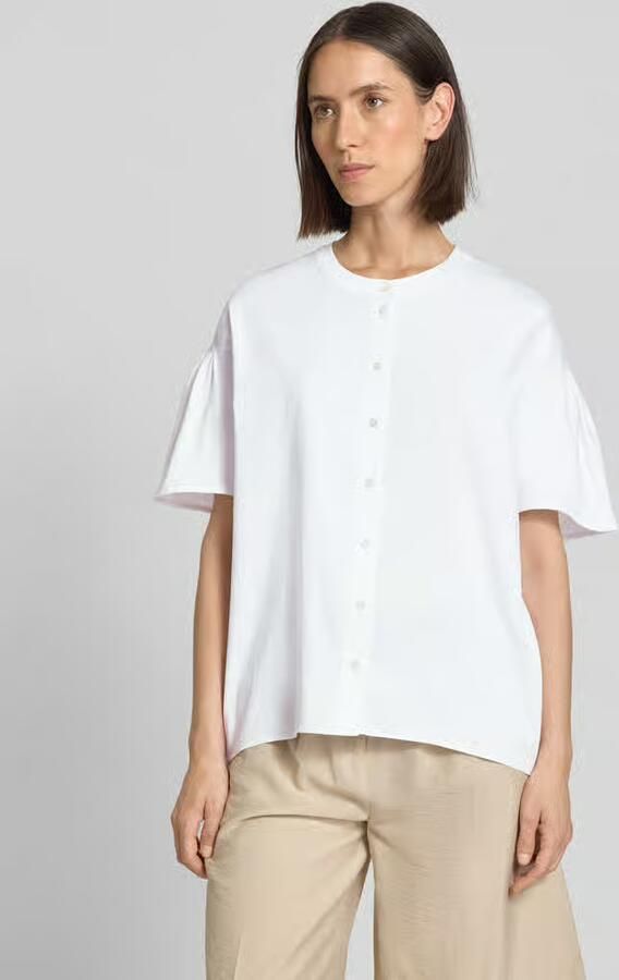 Smith and Soul Relaxed fit blouse met ronde hals en 1 2-mouwen - Foto 2