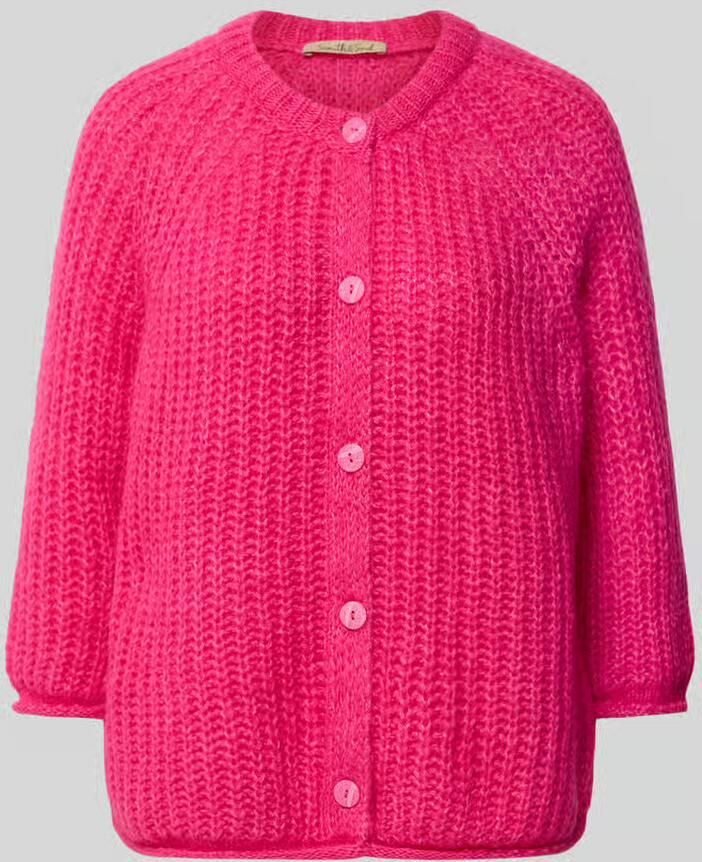 Smith and Soul relaxed fit cardigan met mohairgehalte