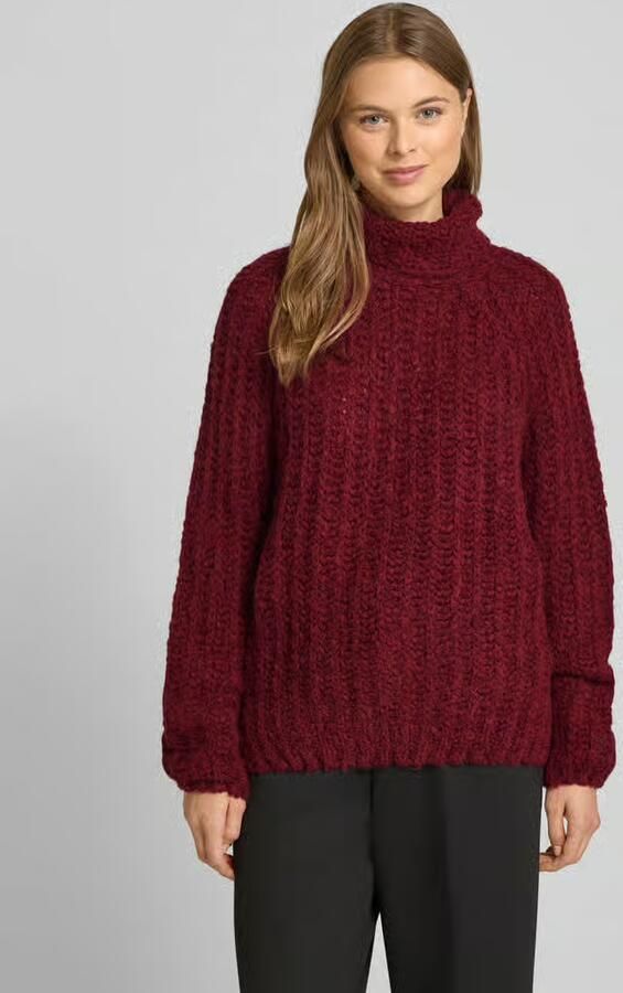 Smith and Soul Relaxed fit coltrui met alpacagehalte - Foto 2