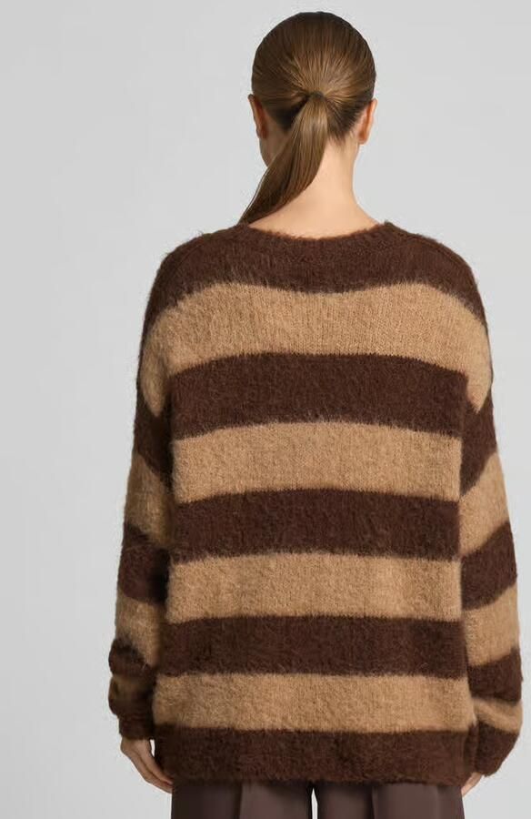 Smith and Soul Relaxed fit gebreide pullover met mix van wol en mohair - Foto 3