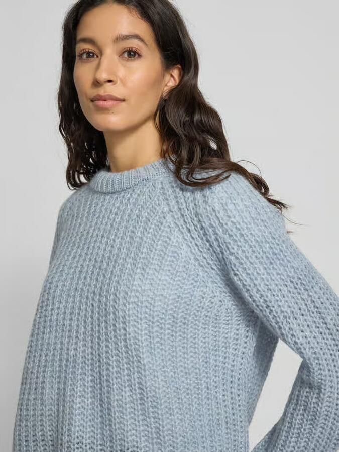 Smith and Soul Relaxed fit gebreide pullover met mohairgehalte