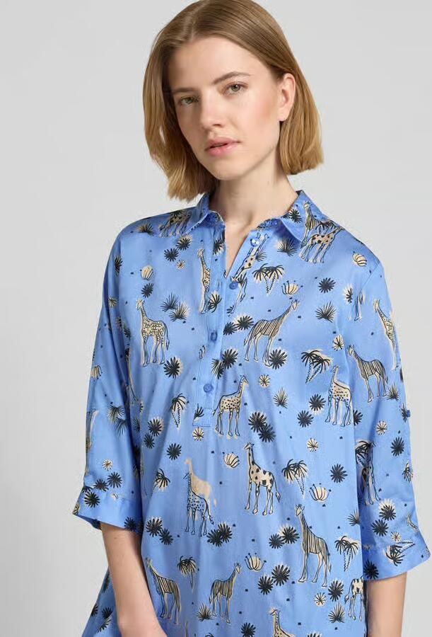 Smith and Soul relaxed fit jurk met all-over motiefprint