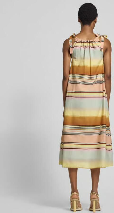 Smith and Soul relaxed fit midi-jurk van puur katoen