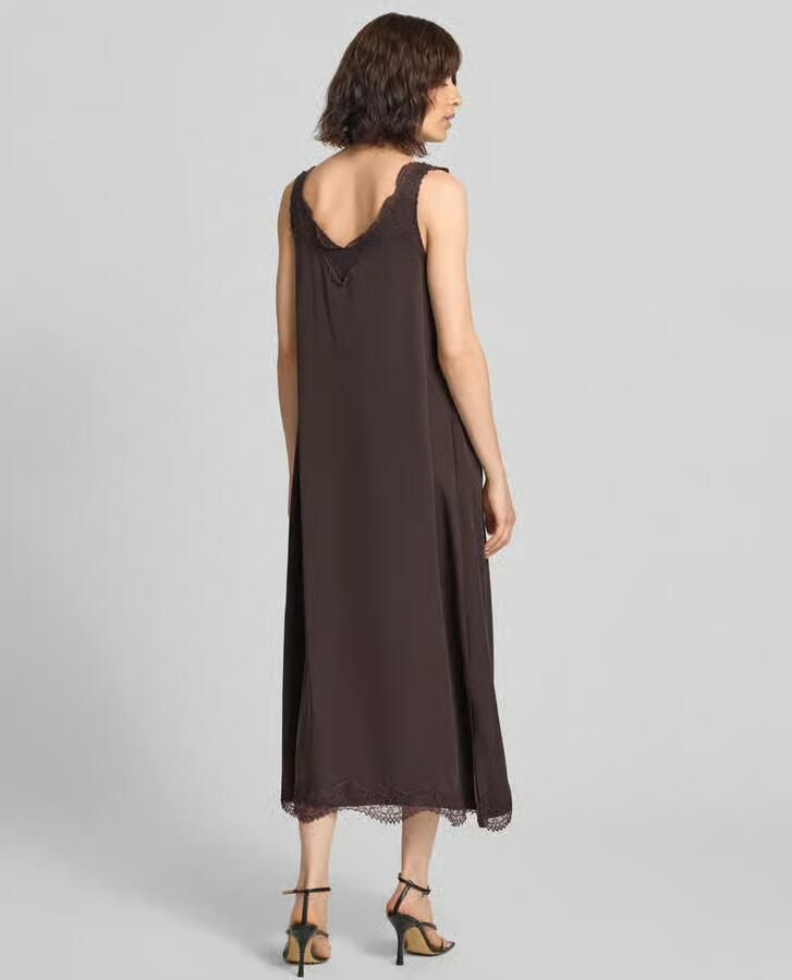 Smith and Soul relaxed fit midi-jurk van puur lyocell