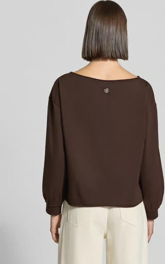 Smith and Soul relaxed fit pullover van katoenmix