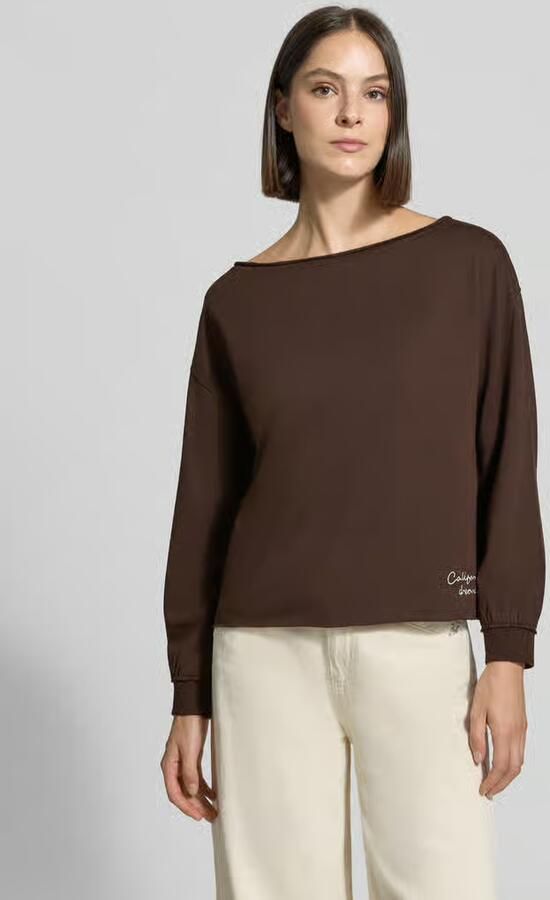 Smith and Soul relaxed fit pullover van katoenmix - Foto 3