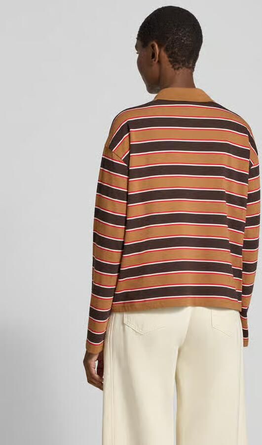 Smith and Soul relaxed fit shirt met lange mouwen van puur katoen met streepmotief - Foto 2