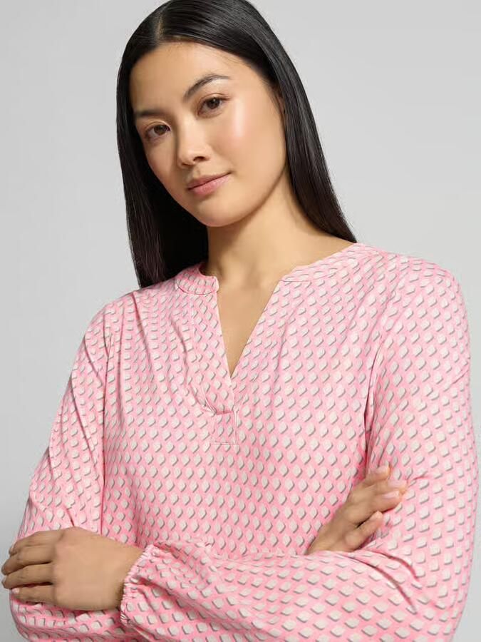 Smith and Soul Shirt met lange mouwen en V-hals