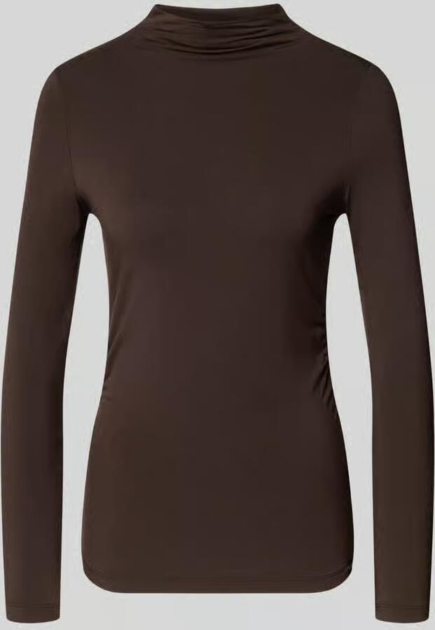 Smith and Soul Slim fit shirt met lange mouwen met opstaande kraag