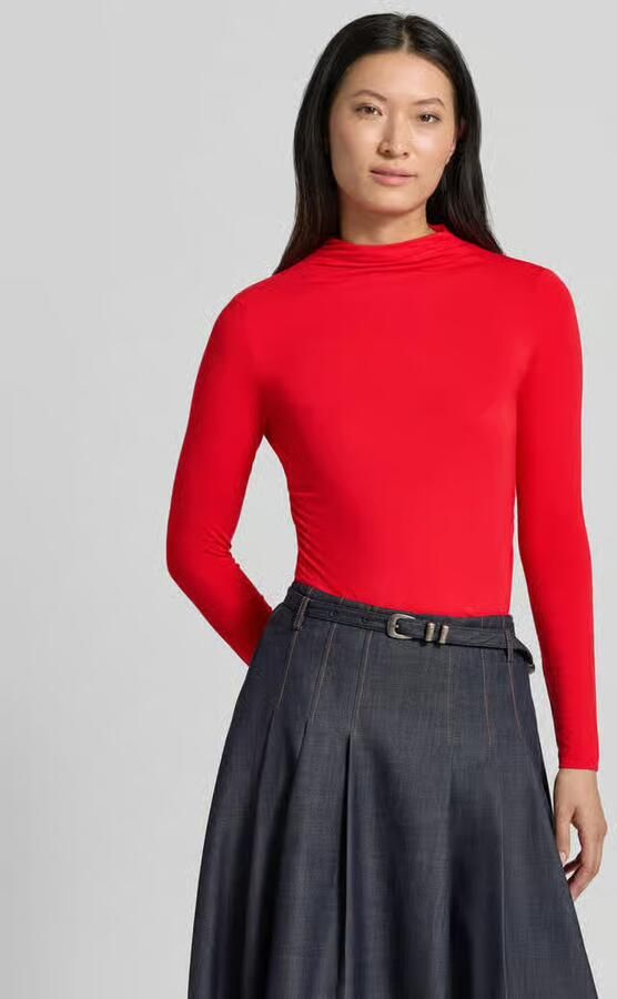 Smith and Soul Slim fit shirt met lange mouwen met opstaande kraag - Foto 2