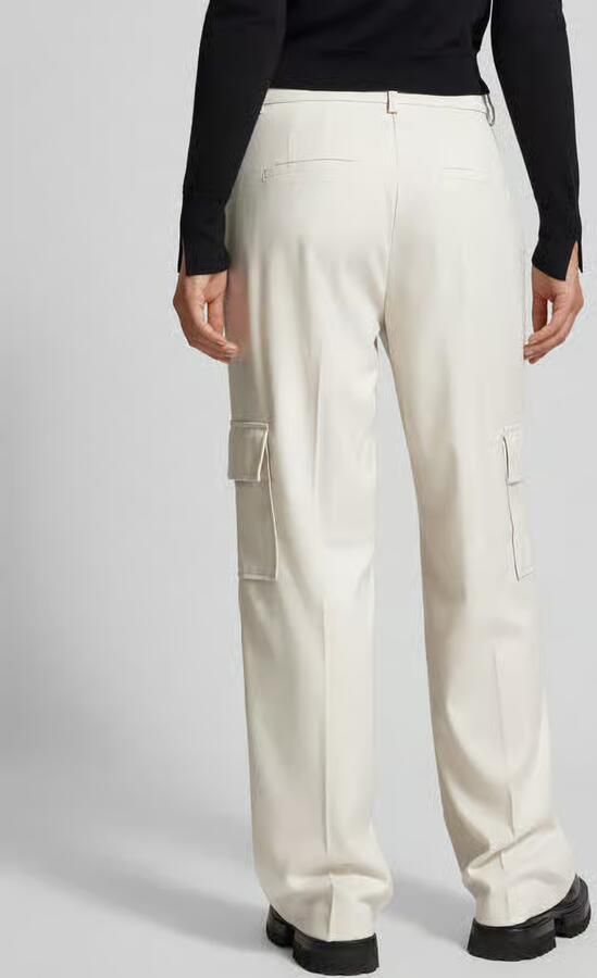 Smith and Soul Stoffen broek met persplooien en klepzakken - Foto 3