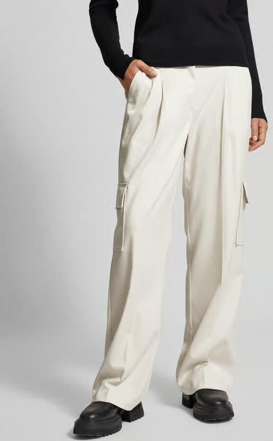 Smith and Soul Stoffen broek met persplooien en klepzakken - Foto 2