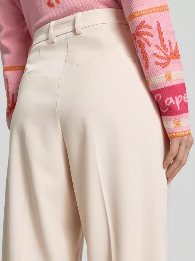 Smith and Soul straight fit kort broek met persplooien - Foto 2