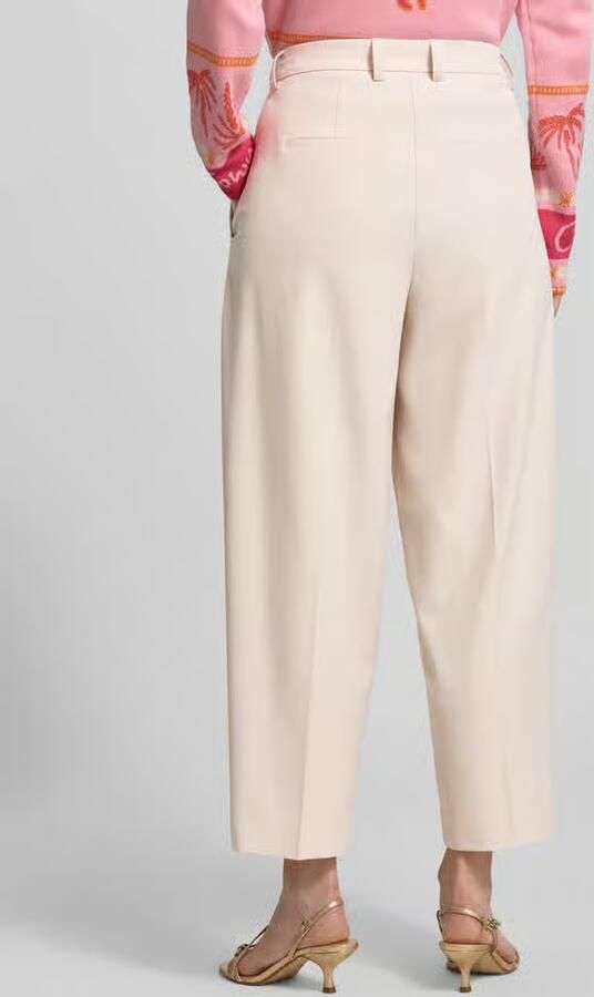 Smith and Soul straight fit kort broek met persplooien - Foto 4