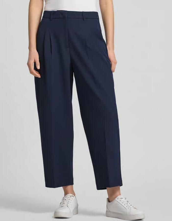 Smith and Soul Straight kort broek met persplooien - Foto 2