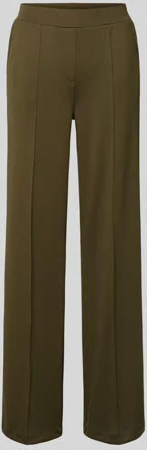 Smith and Soul Straight leg stoffen broek met vaste persplooien - Foto 4