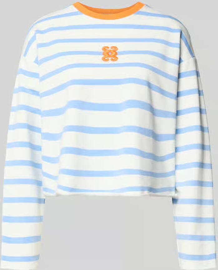 Smith and Soul sweatshirt met logopatch en rolzoom - Foto 2