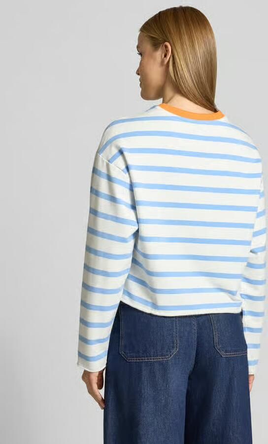 Smith and Soul sweatshirt met logopatch en rolzoom - Foto 3