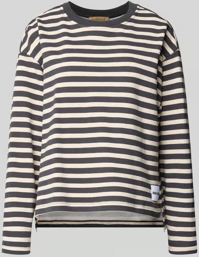 Smith and Soul Sweatshirt met ronde hals en labeldetail - Foto 2