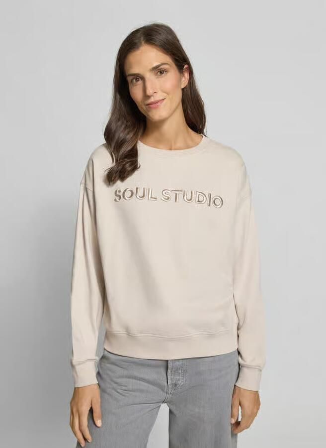 Smith and Soul Sweatshirt met statementstitching model 'SOUL STUDIO' - Foto 2