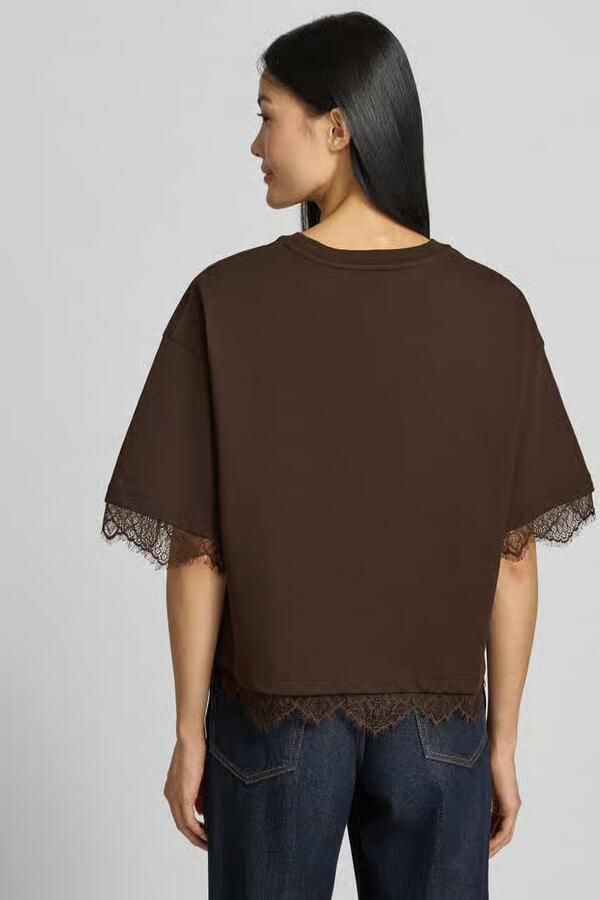 Smith and Soul T-shirt met kant - Foto 2